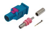 Connector FAKRA II SMB M, male, straight