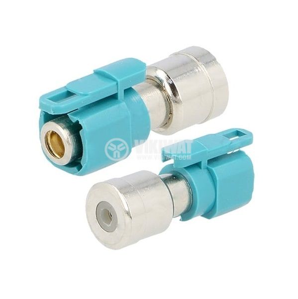 Surga Performance 2-Way Fakra To ISO Antenna Adapter Cable – 25cm – For VW, Skoda, SEAT
