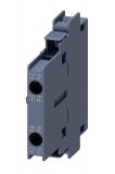 Auxiliary contact block 3RH1921-1KA20, 10A/230VAC, DPST, 2NO