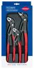 Set of pliers, slip-joint, 3 pieces, KNIPEX 00 20 09 V02
 - 1