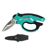 Universal scissors, 207mm, straight, for electrical installations, SR-335, PRO'S KIT