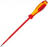 Screwdriver KNIPEX 98 21 45, straight, steel, insulated 1000V, 4.5x0.8mm