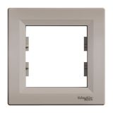 Single frame, 1-gang, bronze color, ABS, EPH5800169
