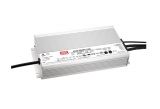 LED  power supply, 53VDC, 11.2A, 600W, HLG-600H-54A, MEAN WELL