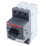 Circuit breaker with thermal-magnetic trip, 1SAM350000R1010, three-phase, 6.3 - 10A