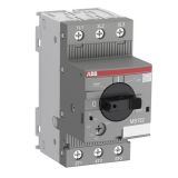 Circuit breaker with thermal-magnetic trip, MS132-1.6, three-phase, 1 ~ 1.6A
