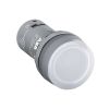 Сигнална лампа LED 24 VAC  VDC бяла ABB 1SFA619403R5028