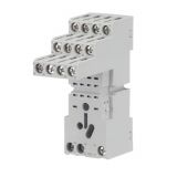 Relay socket CR-M4LS (1SVR405651R3100), 15pin, 7A/230VAC, ABB