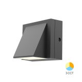 LED facade lamp VEKTA, 6W, 230VAC, 600lm, 3 in 1, IP65, BG38-02682, black