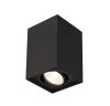 LED spotlight fixture, surface mount, 35W, GU10, black body, IP20, BH04-00211 
 - 1