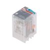 Electromagnetic relay DPDT, coil 110VDC, contacts current max 12A