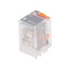 Electromagnetic relay coil 230 VAC 12A DPDT 