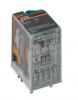 Electromagnetic Relay, CR-M024DC3LD, coil 24VDC, 250VAC/10A, 3PDT, 3NO+3NC, LED
