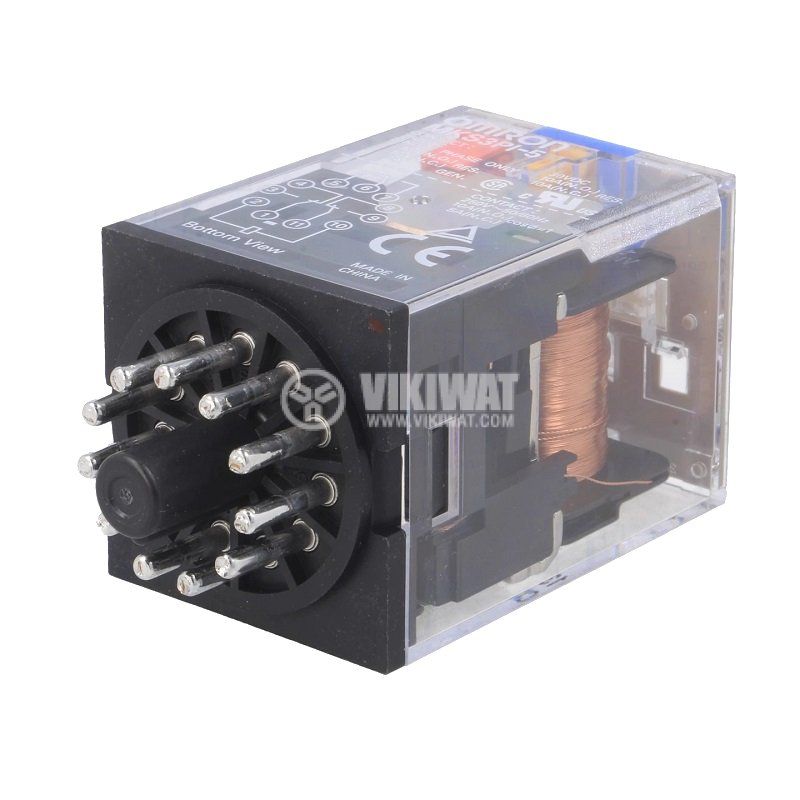 thumbnail image 2 of 2x 801H-1A-C 24VDC Power Relay – 10A 250V – NEW 2 of 5