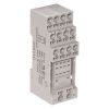 Relay socket DIN rail 230V/5A 14pin with screw terminals