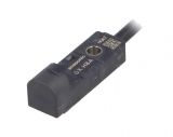 Proximity Switch GX-H8A, 12~24VDC, NPN, NO, 0~2.5mm, 8x8x25mm, unshielded