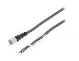 Cable for sensor, 4pin, straight, 24VDC, 5m, CN-24A-C5