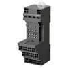 Relay socket DIN rail 230V/20A 14pin with screw terminals