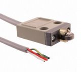 Limit switch D4C-1202, SPDT-NO+NC, 2.5A/125VAC, 2.5A/30VDC, non-retaining, pin and pulley