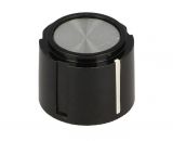 Knob for potentiometer, ф20x15.9 mm, ABS, PN-31B1, SCI