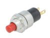 Button switch, OFF-(ON), 0.01A/30VDC, panel
