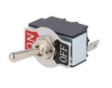 Toggle switch R13-28A-01-HPH, 20A/12VDC, SPST, ON-OFF