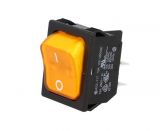 Rocker switch, 2-position, ON-OFF, 10A/250VAC, hole size 30.4x22.2mm, IP65 157789