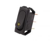 Rocker switch, 2-position, ON-OFF, 25A/12VDC, hole size 29x11.6mm, IP65 157792