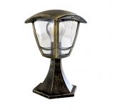 Garden lamp Berlin, E27, IP44, bronze, 169x290mm, BBG44-00506, BRAYTRON