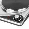 Compact electric cooker TSA0202 with cast iron plate, power 1500 W - 3