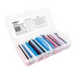 Box with heat shrink tube, 100mm, ф1.6~9.5mm, 2:1, multicolor