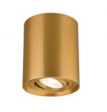 LED lamp, surface mount, 35W, GU10, gold color body, IP20, BH04-00306