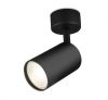 LED spotlight fixture for surface mounting, 35W, GU10, black, ф55x130mm, BH04-00801
 - 1