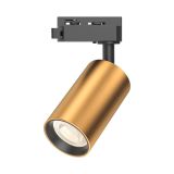 LED tracklight, rail mount, 10W, ф57x156mm, GU10, gold, IP20, BH04-10606