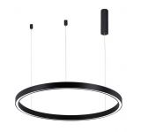 LED ceiling light, hanging, LINA, 35W, 230VAC, 3500lm, 3in1 colors, IP20, ф800x1400mm, BH16-09181, circle