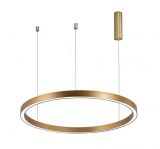 LED ceiling light, hanging, LINA, 35W, 230VAC, 3500lm, 3in1 colors, IP20, ф800x1400mm, BH16-09186, circle