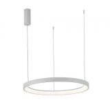 LED ceiling light, hanging, BELLA, 46W, 230VAC,5200lm, 3in1 colors, IP20, ф580x1500mm, BH17-01380, circle