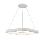 LED ceiling light, hanging, BELLA, 46W, 230VAC, 5200lm, 3in1 colors, IP20, 580x480x1500mm, BH17-03980, square