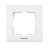 Single frame, 81x83mm, white, Karre Plus, Panasonic, WKTF0801-2WH
