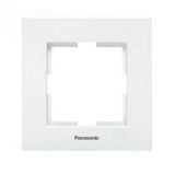 Single frame, 81x83mm, white, Karre Plus, Panasonic, WKTF0801-2WH