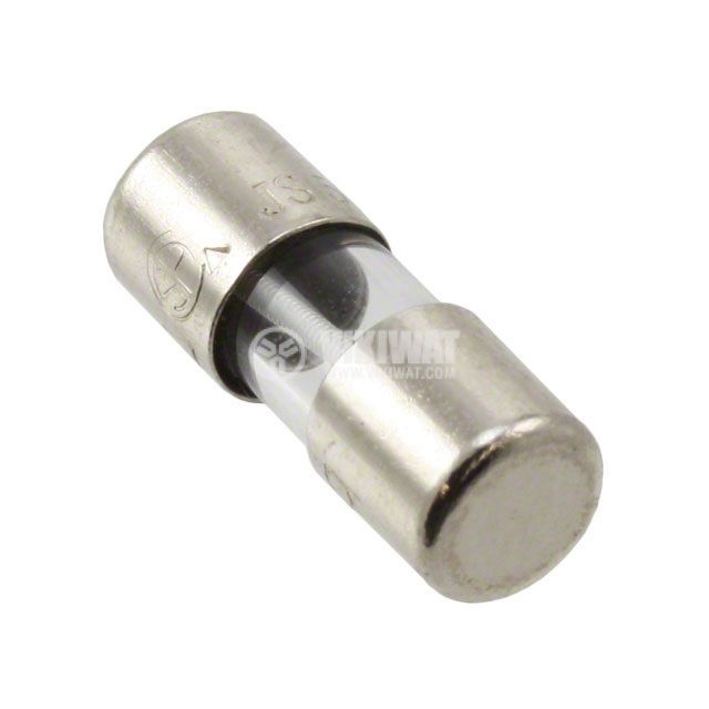 Uxcell Slow-Action Glass Cartridge Fuse Tube Time Delay Fuse 5mm X 20mm