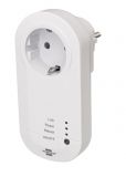Wi-Fi smart power socket, indoor, IP20, 16A, 230VAC, 1294840, Brennenstuhl