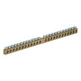 Neutral connection terminal, uninsulated, 60A, 400VAC, 24x16mm2, OR-LZ-8205/24