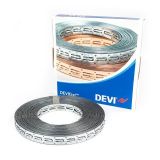 Mounting tape, galvanized, for heating cables, 19808234, 5m, DEVIfast
