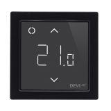 Wi-Fi Smart thermostat, DEVIreg Smart, 5~45°C, black, DANFOSS, 140F1143