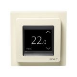 Room thermostat, electronic, surface, color cream, DANFOSS, 140F1078