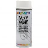Universal spray paint, white, matte, 400ml, Very Well, DUPLY-COLOR