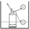 Electric float for monitoring liquid level Small - 2