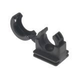 Cable clamp, PACC21, φ21mm, with M6 screw, black, HelaGuard, HellermannTyton, 166-25702