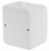 Electrical socket, 16A, 250VAC, surface mount, shuko, white - 4